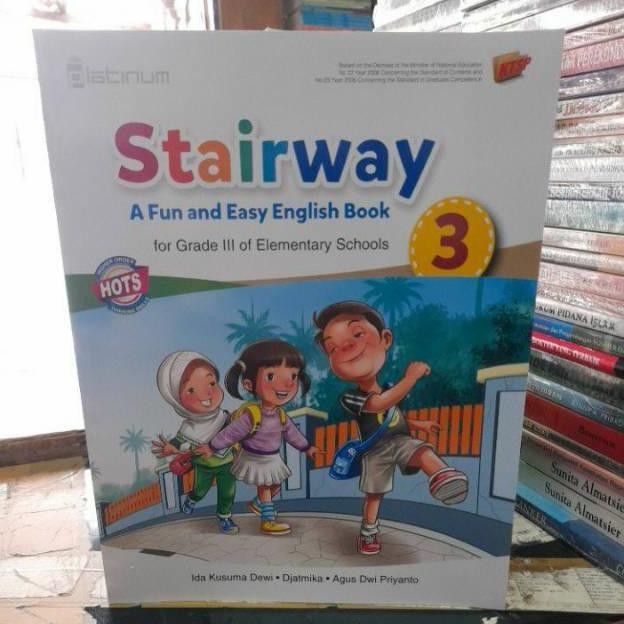 Baru  Buku Stairway A Fun And Easy English Book Kelas 3 Sd