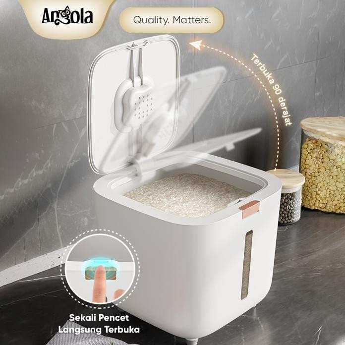 

Terlaris Angola Tempat Beras E03/E04 Rice Bucket Dispenser Beras / Biji-Bijian