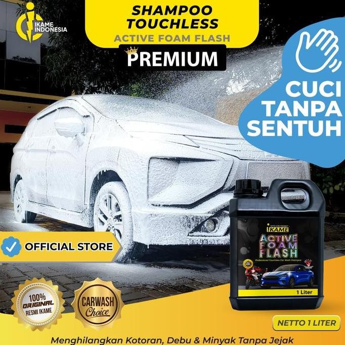 BEBAS ONGKIR - Shampo Touchless IKAME ORIGINAL 100% / Active Foam Flash / Shampo tanpa sentuh / Touc