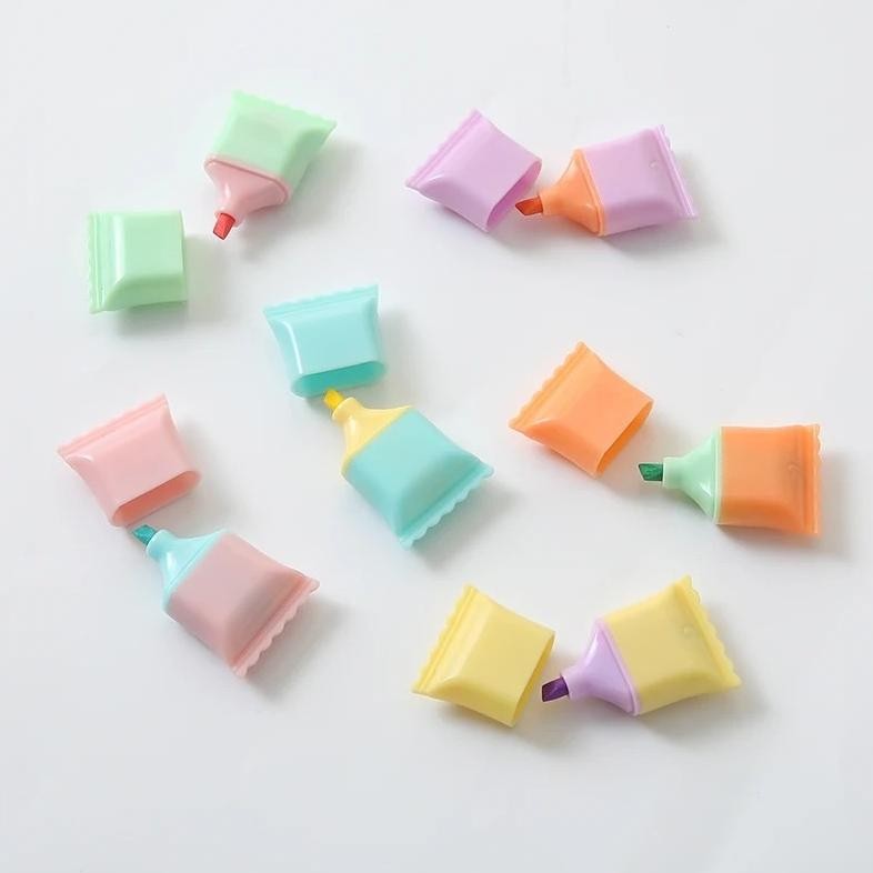 

Stabilo Set Isi 6 Pcs + Pouch Bentuk Jamur Dan Permen Lucu Unik Spontliner 6Pcs Highliter Warna Warni Rainbow Mini Kecil Traveling Mushroom Candy Stok Baru