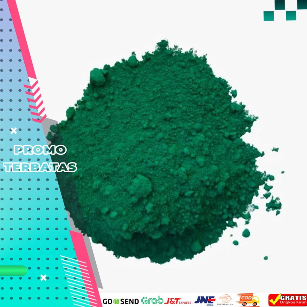 DISKON IRON OXIDE GREEN HIJAU 1KG