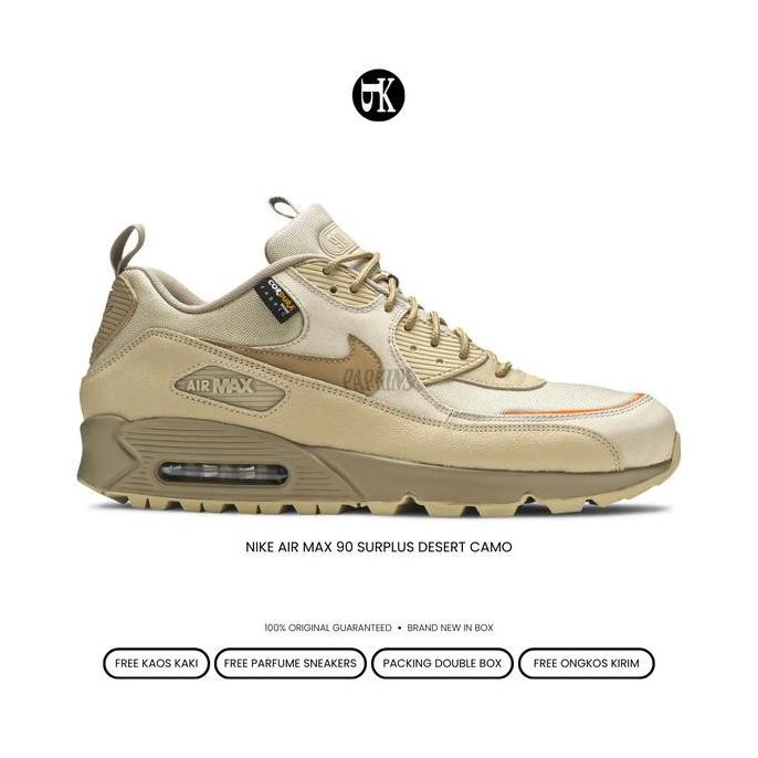 Sepatu Nike Air Max 90 Surplus Desert Camo - Sneakers Nike Original (Best Quality)