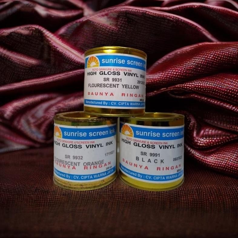 

Sunrise Cat Sablon PVC 200g Cepat Kering Mengkilap