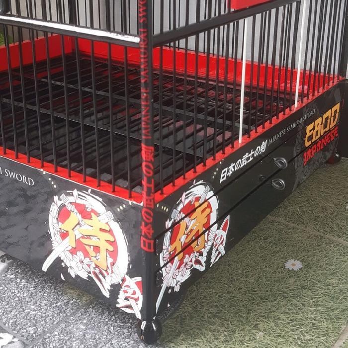 Sangkar Kotak Ebod Jaya No 1 2 Dan 3 Decal Water Ruji Bambu Original Dan Terpercaya