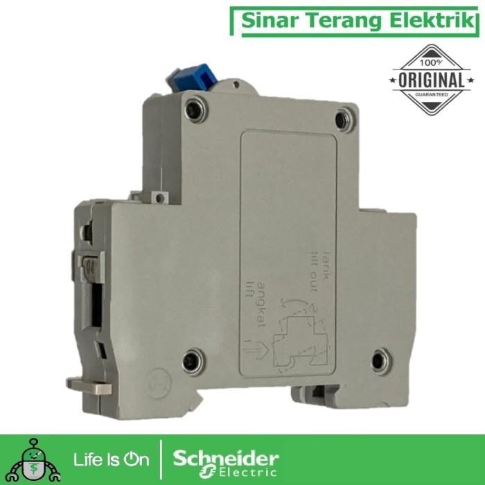 Schneider Electric Mcb Pln Kepala Biru C32N 1P 50A Cl50 Original Dan Terpercaya