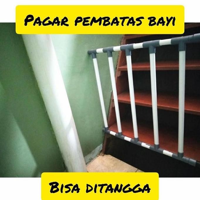 Lalamei Pagar Pintu Pengaman Bayi/Pagar Bayi/Pagar Tangga