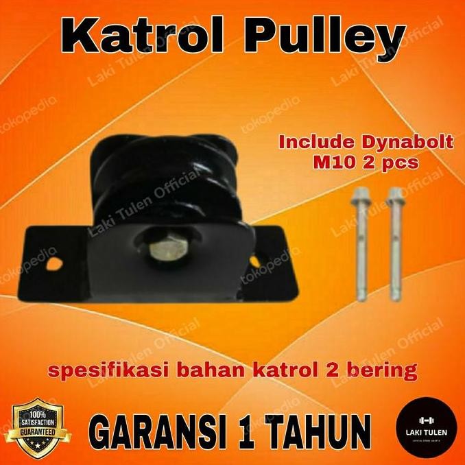 Roda Katrol Tunggal Pulldown Pulley Home Gym