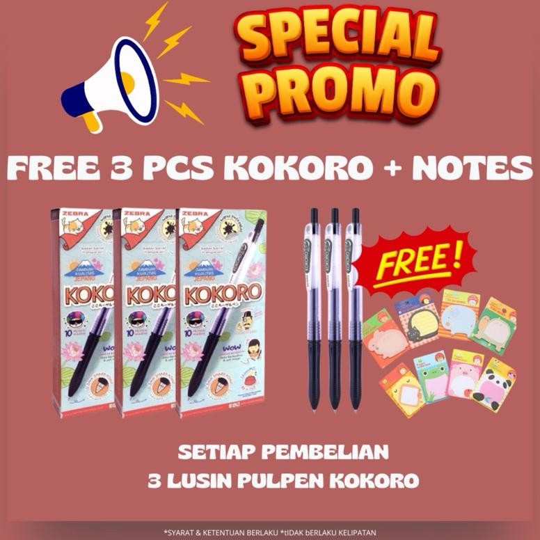 

Ga24 [Lusinan] Bolpen Kokoro Zebra 0.5 Isi 12 / Pack Gel Pen Kokoro Ga24