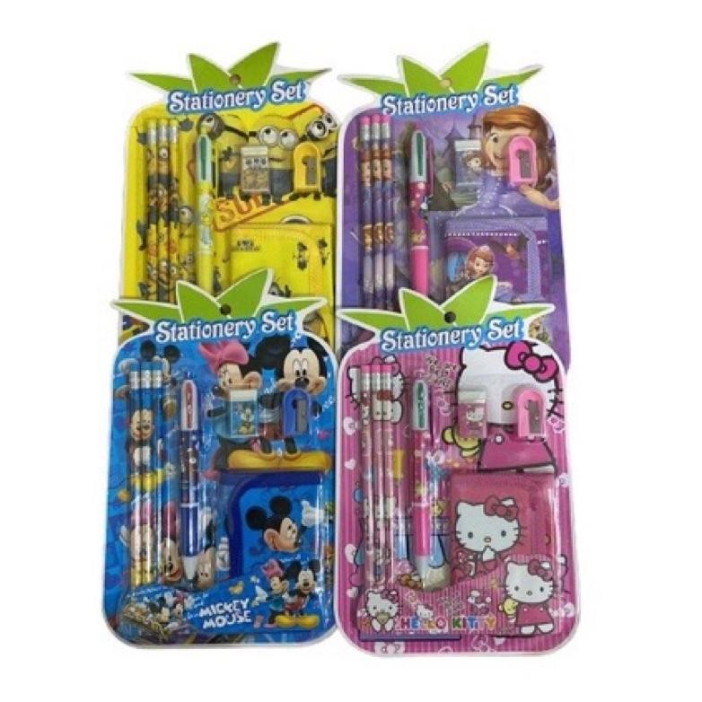 

JoeragnlapakAlat Tulis Set Lucu Karakter Anak Sepaket Pensil Bulpoint Rautan Penghapus Dompet Spaylater 0%