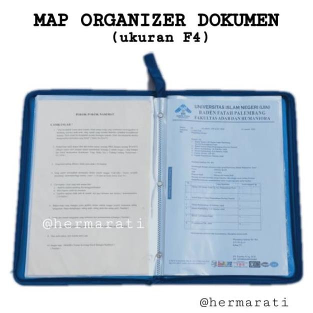 

READY STOK Map Organizer dokumen 60 lembar "ANTI AIR" dokumen keeper Siap kirim