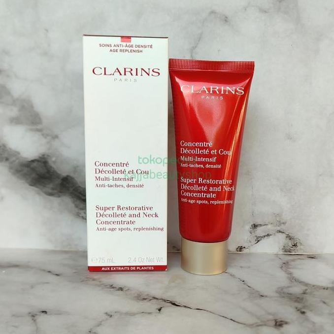 NEW Clarins Super Restorative Dcollet and Neck Concentrate 75ml