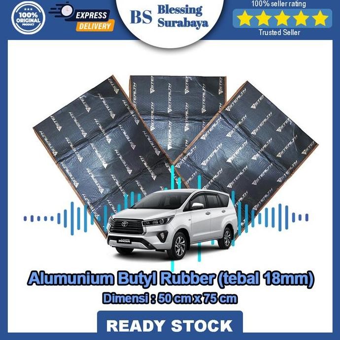 TERMURAH - Peredam Suara Mobil Stealth 1.8mm/Peredam Stealth Aluminium/Peredam Stealth Per Lembar