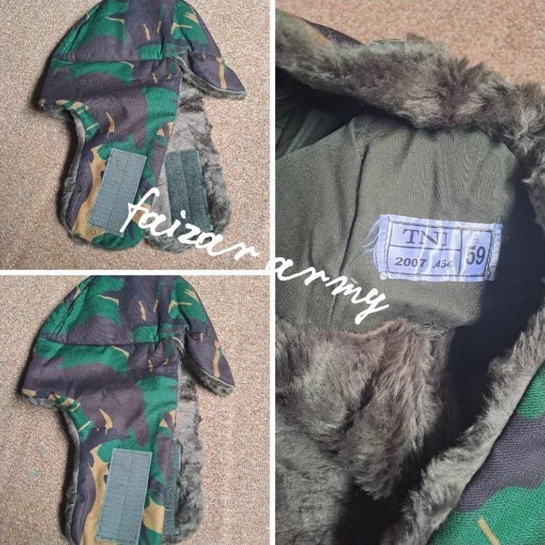 TOPI MALAM ASLI.TOPI MALAM LORENG TNI.TOPI MALAM ORIGINAL JATAH TNI MURAH