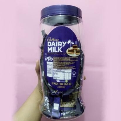 

Special Ready Stok Cadbury Dairy Milk Toples 405 Gr / Coklat Cadburry Mini An-114
