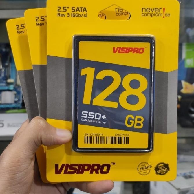 (Expert) SSD VISIPRO 128GB SATA ORIGINAL 100%