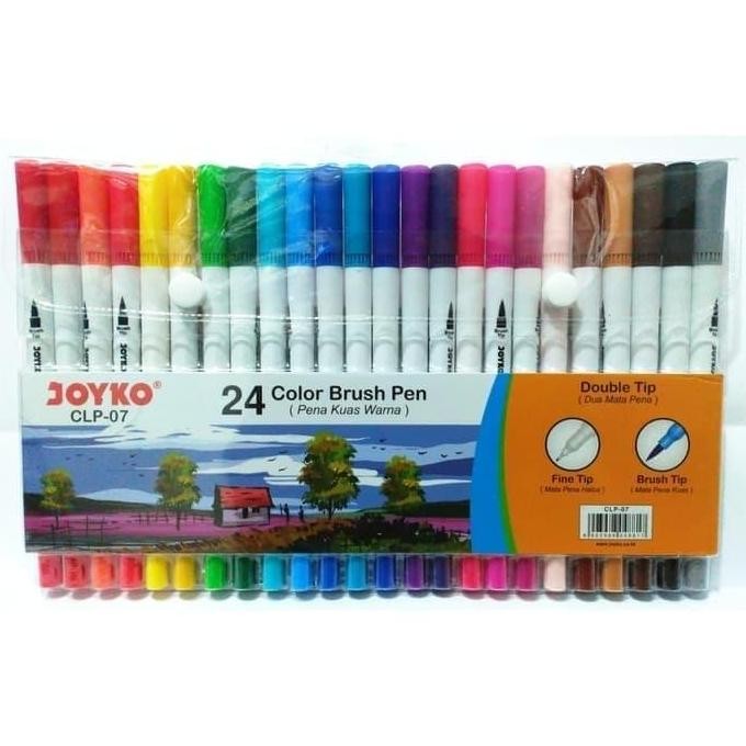 

Sale Brush Pen Joyko Clp-07 24 Warna