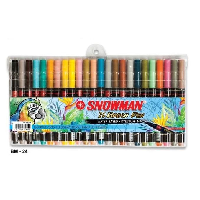 

Sale Brush Pen Snowman 24 Warna