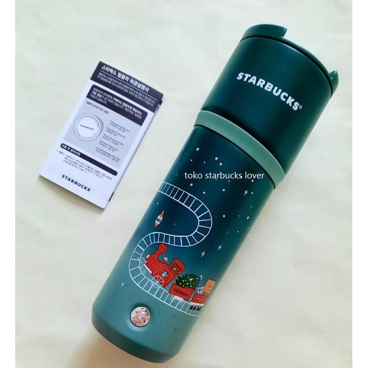 JUAL Starbucks Tumbler Troy Grande Korea Christmas Red Train