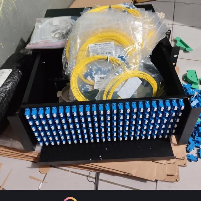 Otb 288 Core Lc Upc Lengkap Pigtail Uk 4U New Stok