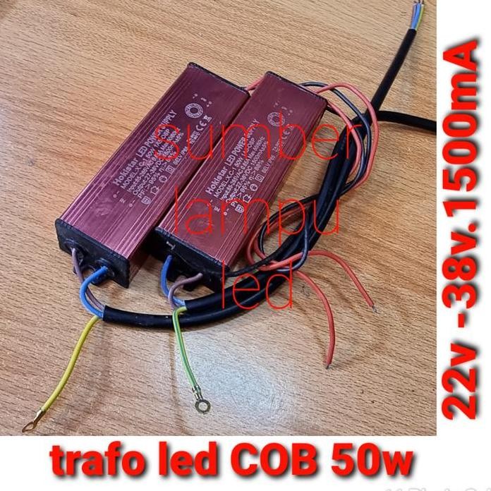 Trafo Pju Led Cob 50 Watt 50Watt - Driver Led Sorot 50W 50 W Cob