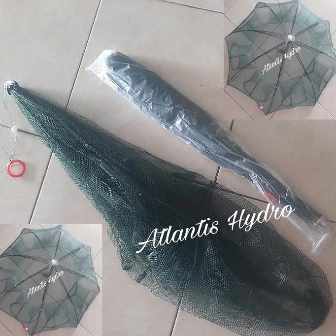 PERANGKAP IKAN / BUBU IKAN / JEBAKAN IKAN + UDANG 8 LUBANG MURAH  UMPAN