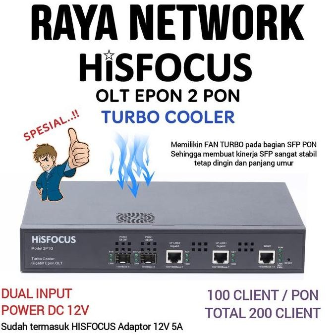 Hisfocus 2P1G Turbo Cooler New Stok