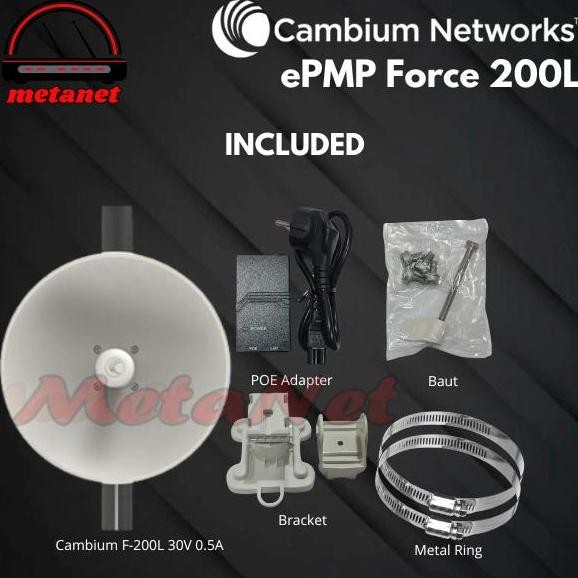 Cambium Epmp Force 200L | Cambium Epmp F200L New Stok