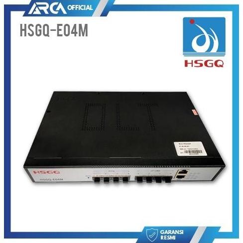 Olt Epon Hsgq E04Mid L2 4Pon Px20+++ Mini 4*10G Uplink Sfp 1U Free Sfp New Stok