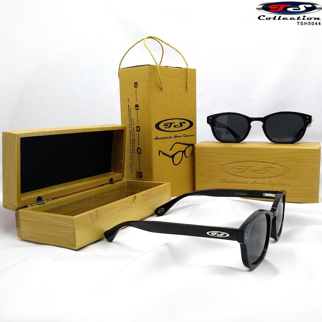 KACAMATA PHOTOCROMIC ASLI, FRAME KACAMATA ASLI TANDUK KERBAU, KACAMATA ANTI RADIASI, KACAMATA BULAT,