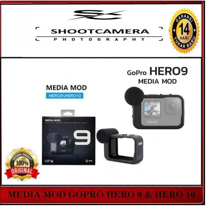 [Expert] GOPRO MEDIA MOD HERO 9 BLACK - GO PRO HERO 9 BLACK MOD ORIGINAL