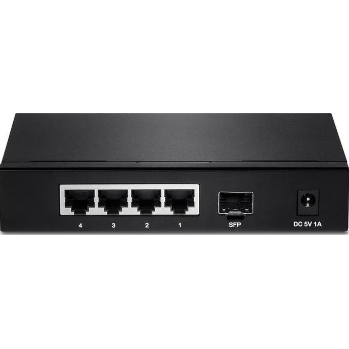 Trendnet Teg-S51Sfp 4-Port Gigabit Switch With Sfp Slot New Stok