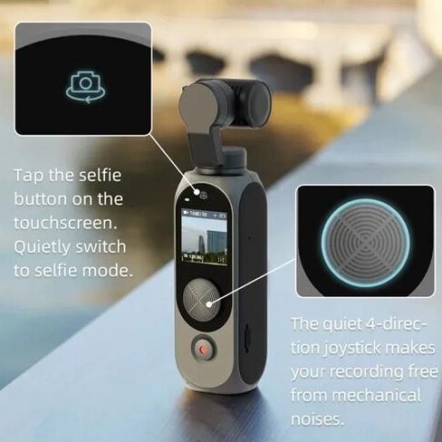 [Expert] XIAOMI FIMI PALM 2 Kamera 4K HD Handheld Gimbal Pocket Stabilizer