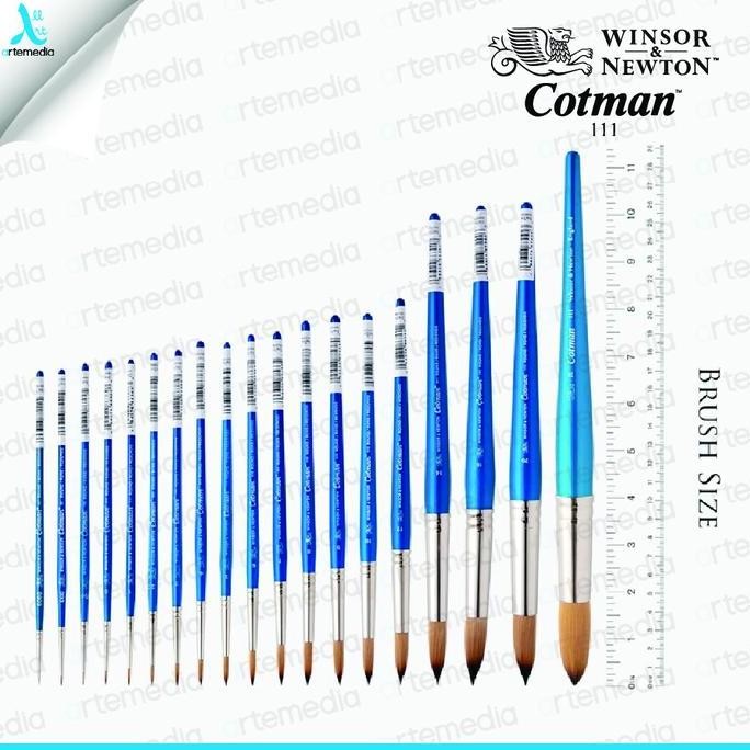 

Kuas Lukis Winsor & Newton Cotman Watercolor Round Brush Series 111 AS99