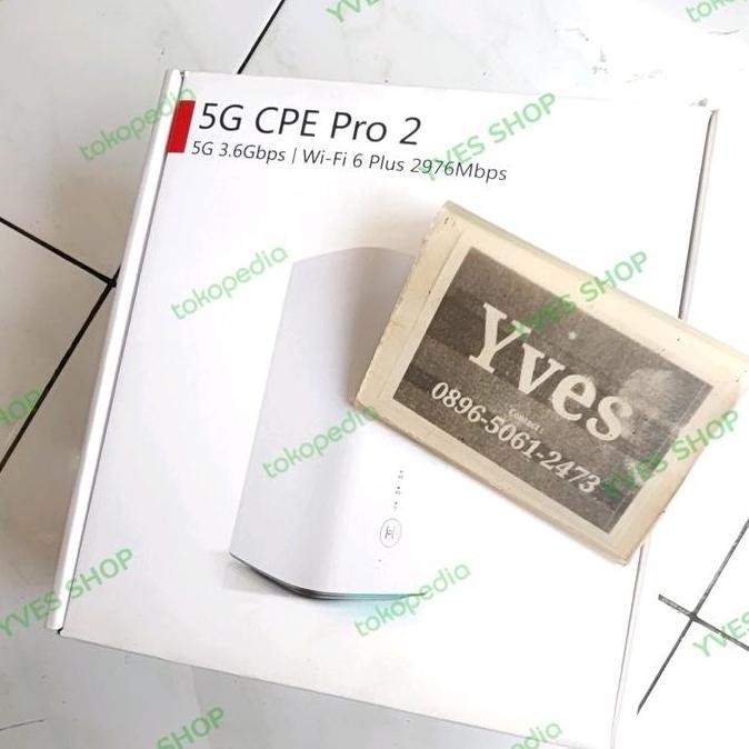 Huawei 5G Router 5G Cpe Pro 2 H122-373 Global All Operator New Stok