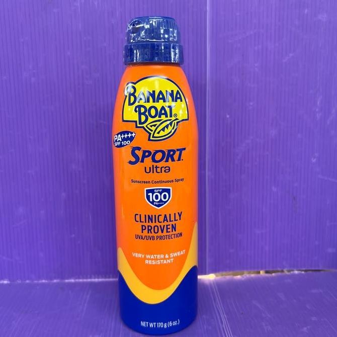 Sunblock Banana Boat Sport Ultra Spf 100 Sunscreen Spray [terbaik]