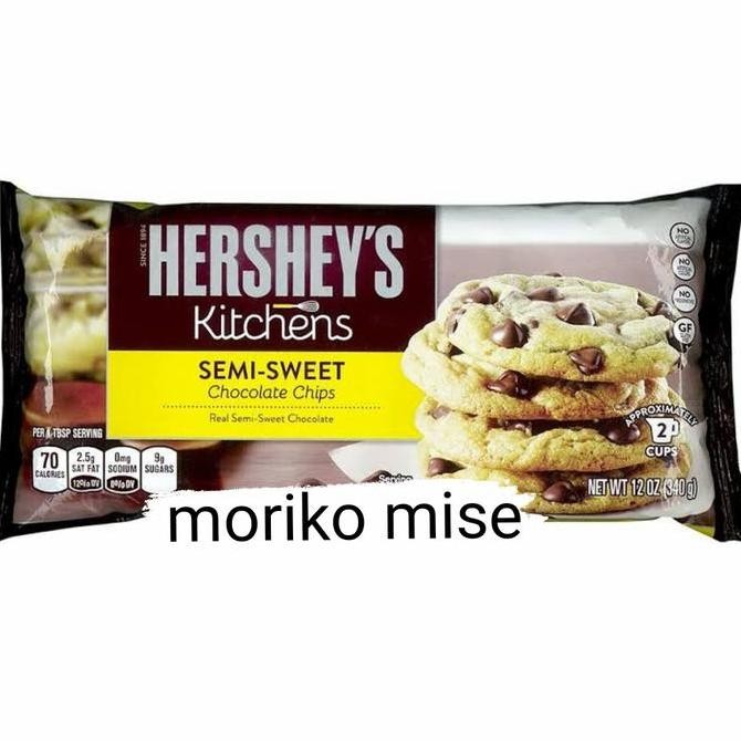 

JH8 hersheys chocolate chips 340gr / hershey's chocolate chips semi sweet