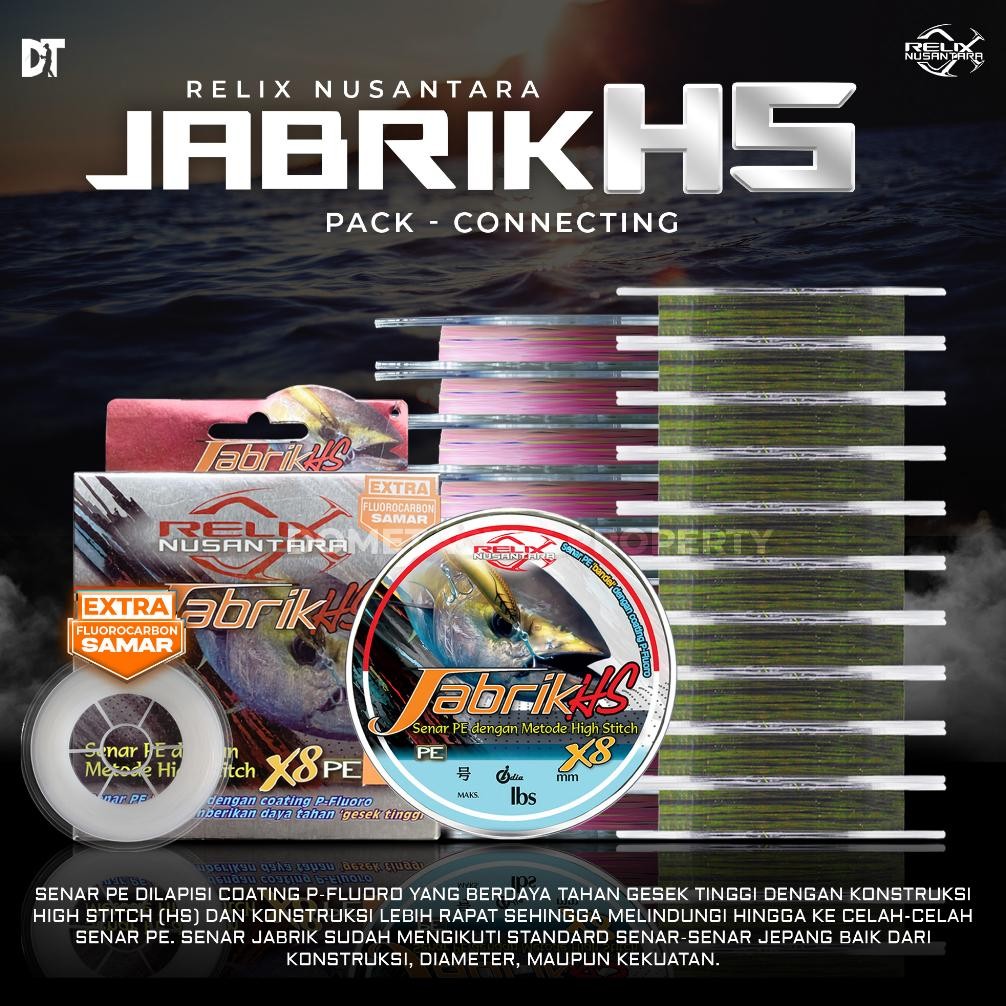 Best Seller Jabrik HS X8 Connecting 100m Dan Pack 200m 300m 400m 500m Multicolor Dan Moss Green Sena