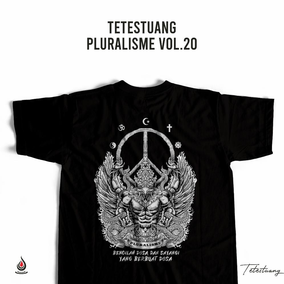 Promo Tetestuang Kaos Garuda Pluralisme Premium Combed 24S - Plu 20