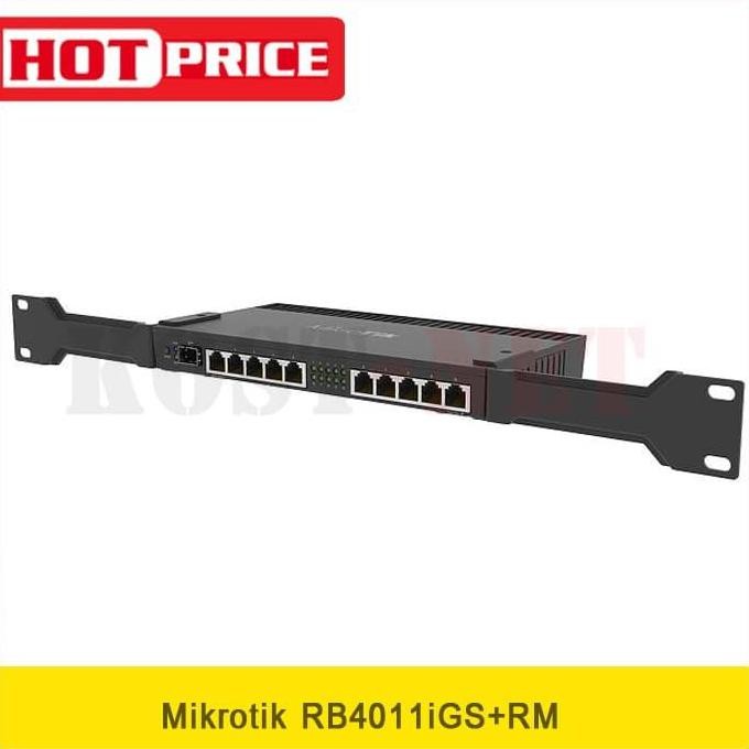 Routerboard Mikrotik Rb4011Igs+R | Router Rb 4011Igs+Rm | Rb4011Igs Rm New Stok