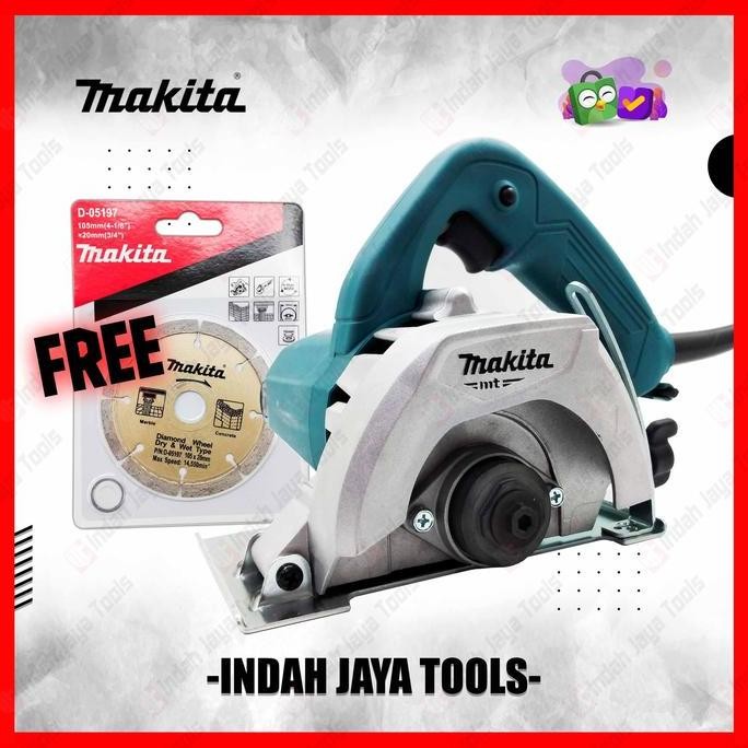 Makita M4100Zx1B Mesin Potong Keramik Marble Cutter M 4100 Granit Batu