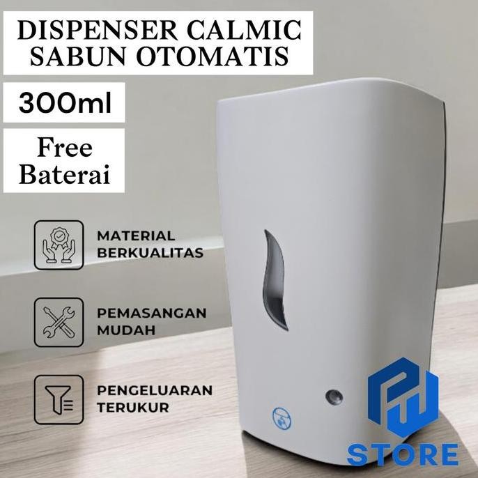 Alat cuci Tangan Otomatis Dispenser Calmic Sabun Cuci Tangan Otomatis Model terbaru lebih awet