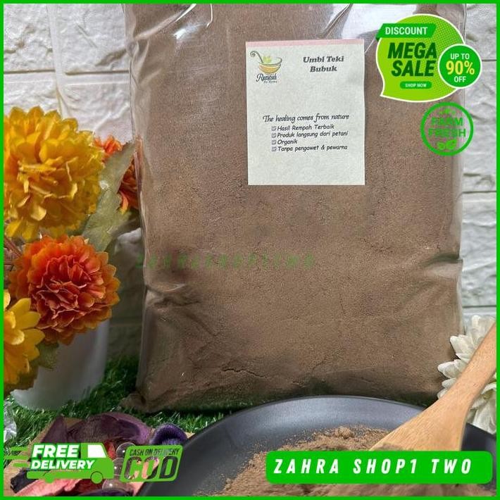 

UMBI TEKI BUBUK BERAT BERSIH PRODUK 100 GRAM PRODUK TERBAIK