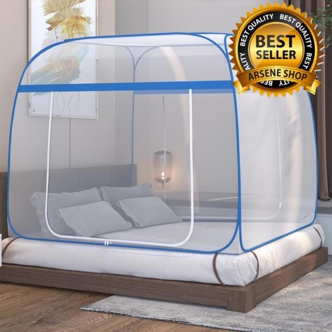 Kelambu Tempat Tidur 160 x 200 lipat korea Kelambu 160x200