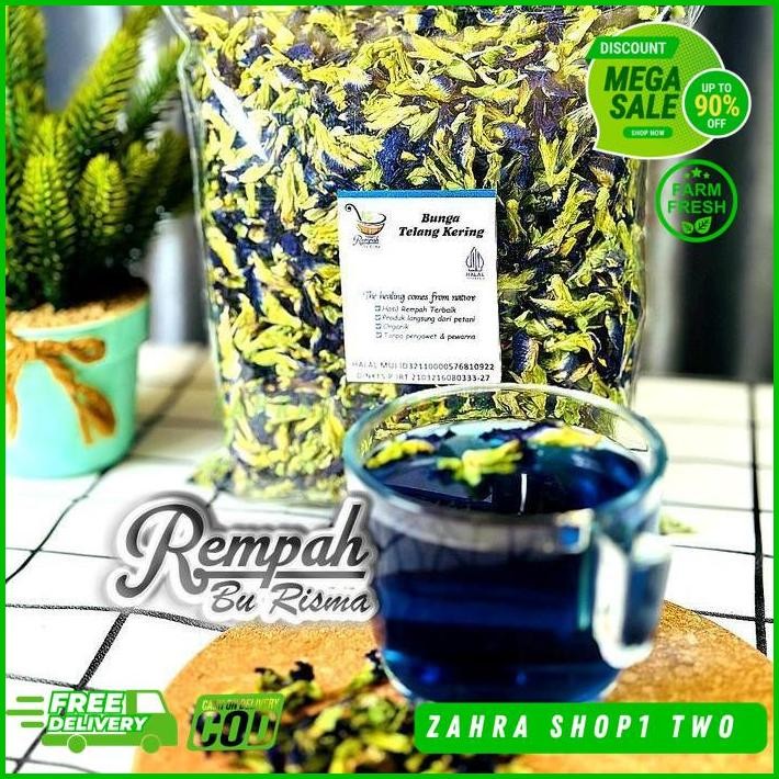 

BELI 1 GRATIS 1 TEH BUNGA TELANG KERING PREMIUM BEST PRODUCT