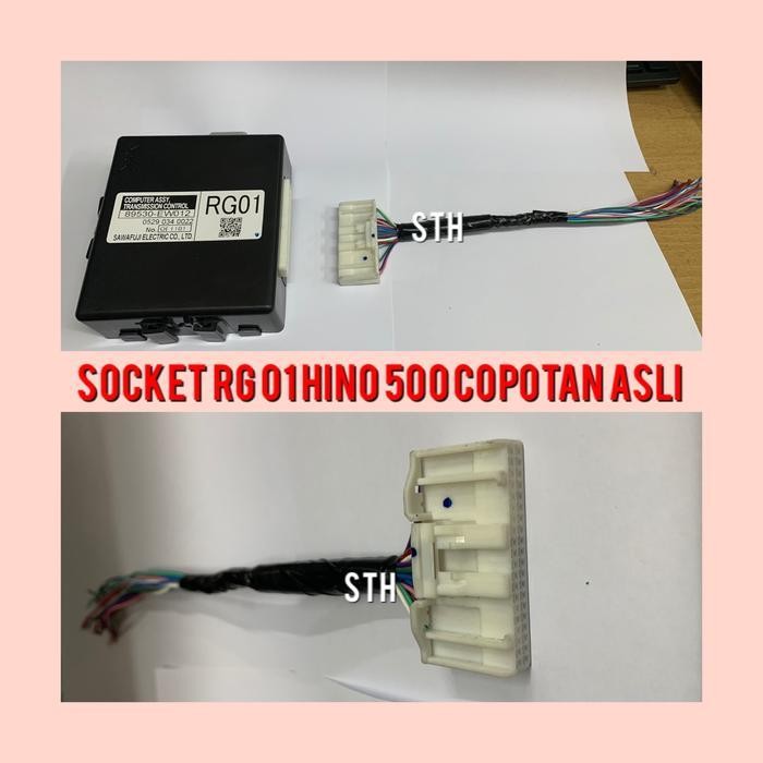 Socket Rg 01 / Socket Kabel Eccu Rg 01 Transmisi Hino 500 Garansi Orig Original Dan Terpercaya