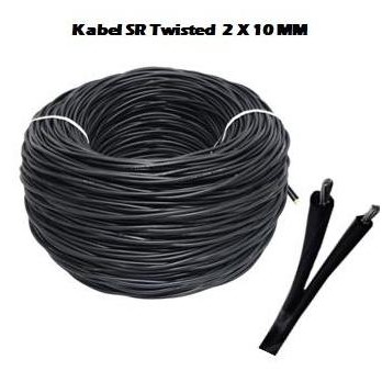 (Expert) Kabel SR Kabel Twist 2 x 10 MM Kabel PLN Kabel Listrik 2X10MM
