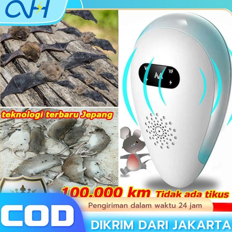 TERMURAH Tidak Pernah Ada TikusPengusir Tikus Ultrasonic Pengusir Tikus Pengusir Tikus Paling Ampuh 
