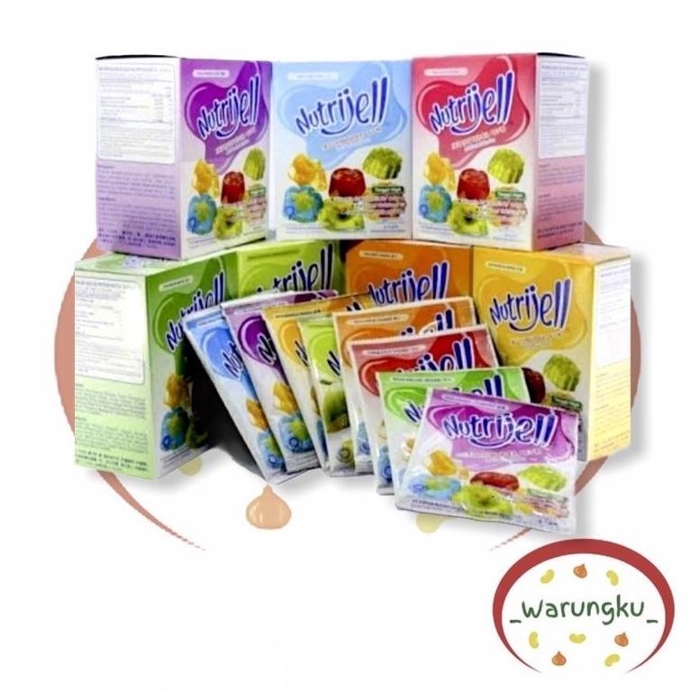 

GROSIR Nutrijell MINI 10gr 1 Dus Nutrijel Ager Jelly SV