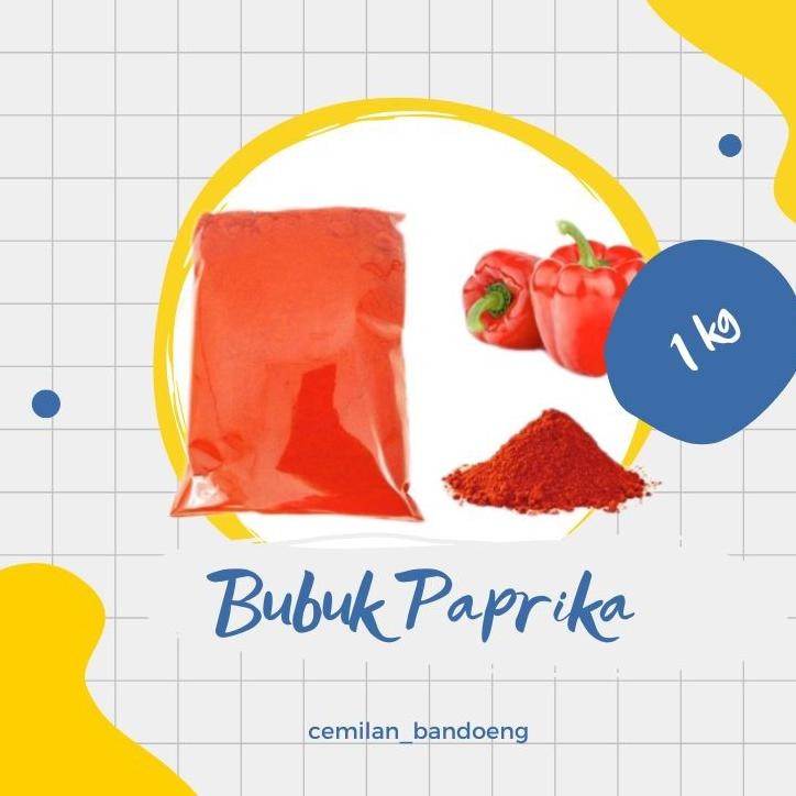 

Bubuk Paprika Kemasan 1 Kg