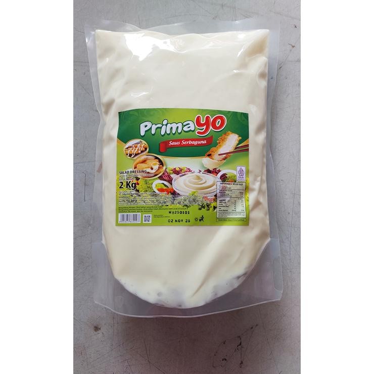 

Primayo Mayonaise Serbaguna Hijau 2Kg